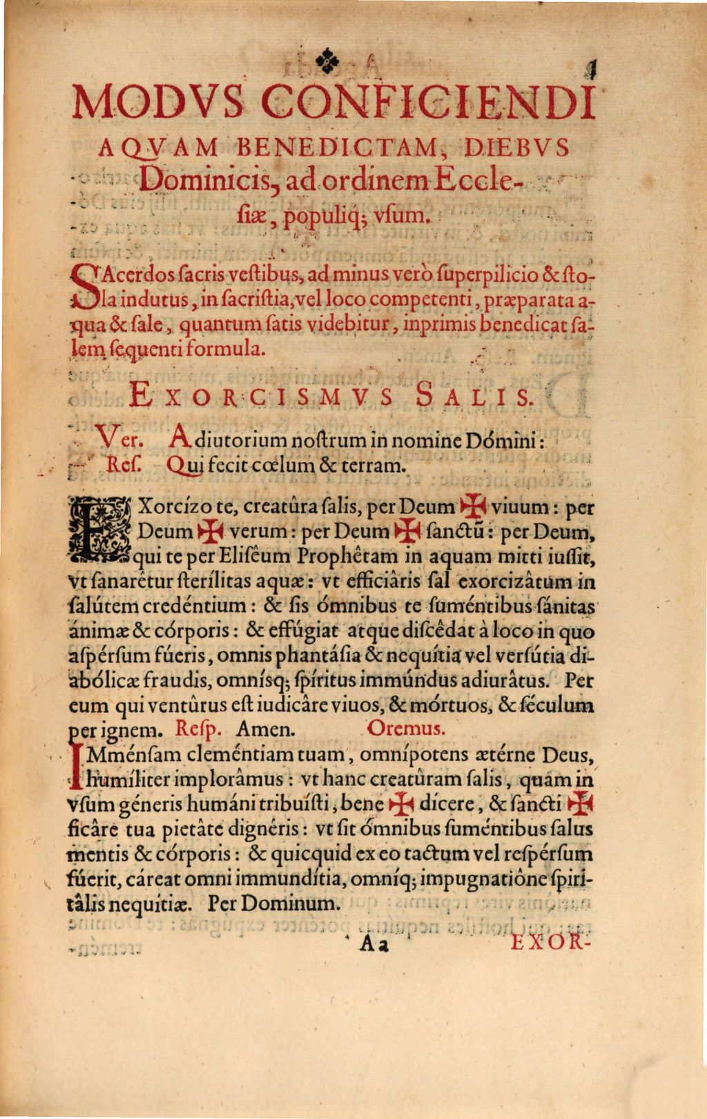 Cover of Agenda seu ritus caeremoniarum ecclesiasticarum, ad uniformem ecclesiarum per universas provincias regni Poloniae usum officio Romano conformati