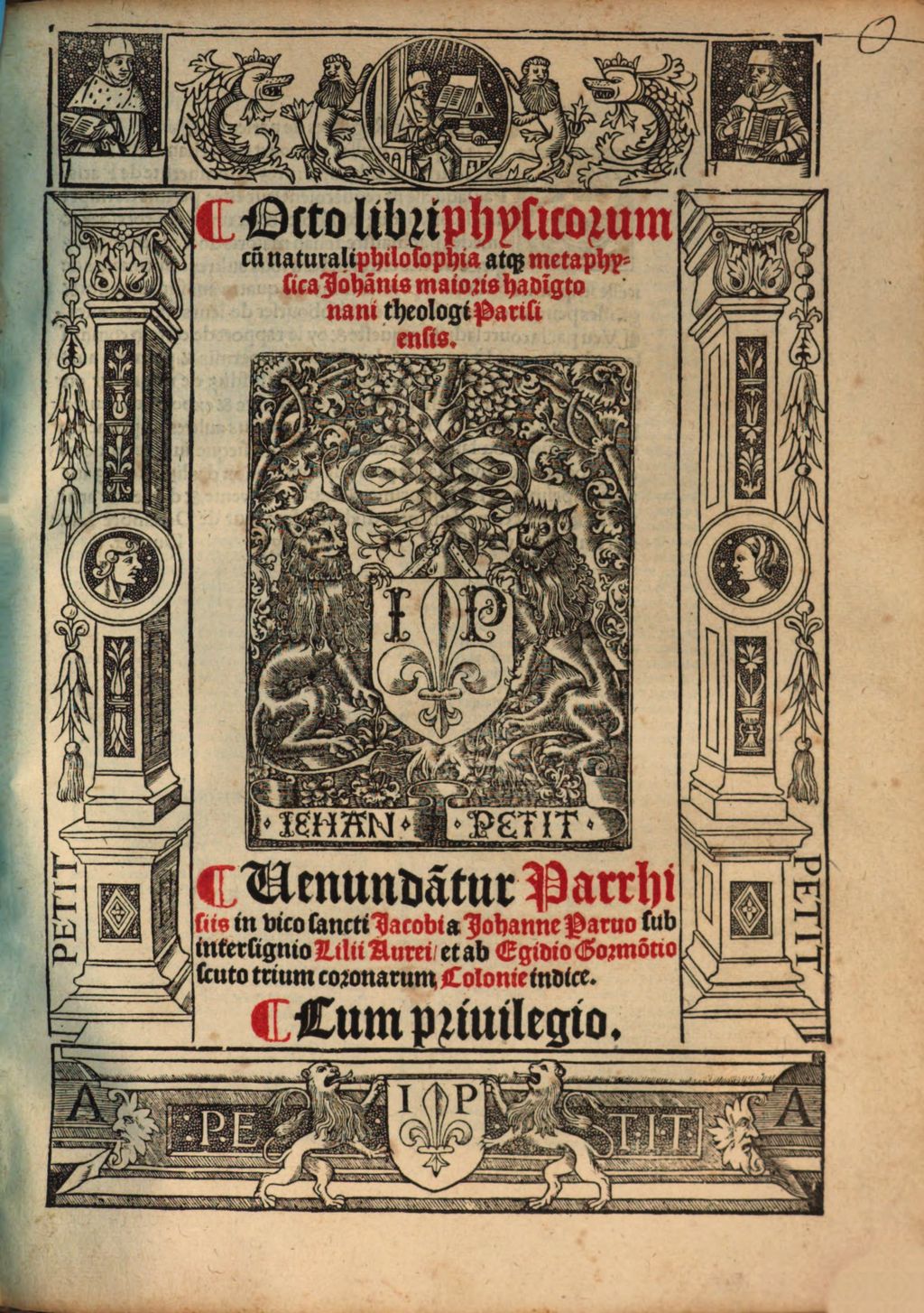 Cover of Octo libri physicorum