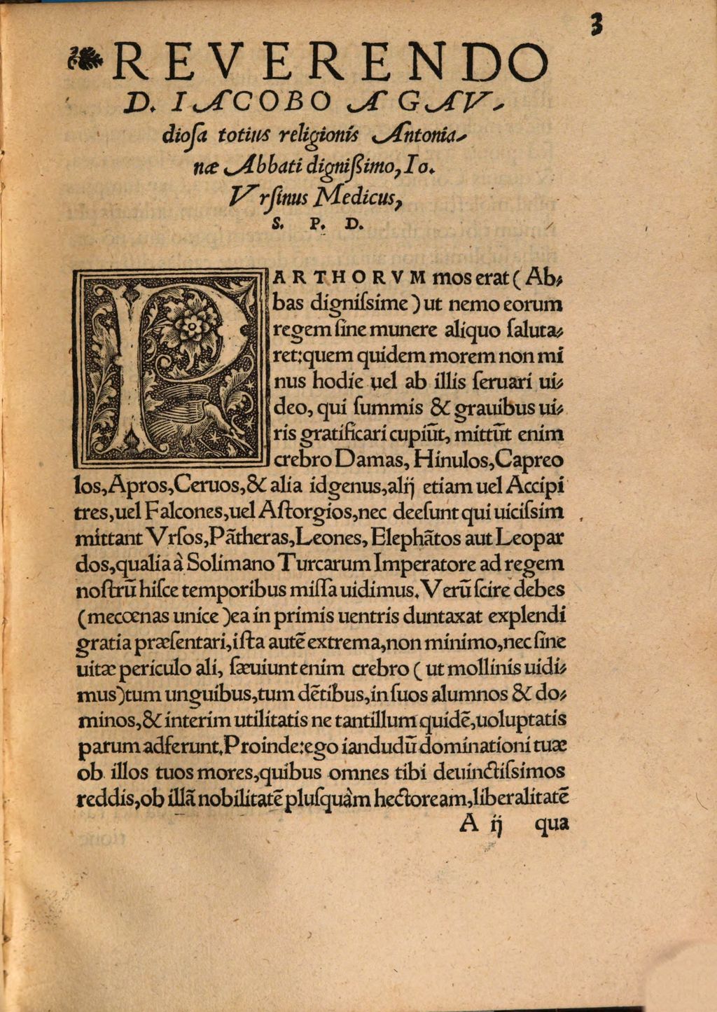 Cover of Prosopopeia animalium aliquot