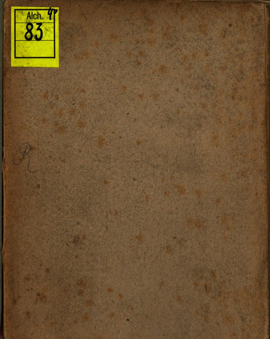 Cover of Philosophiae Magnae, Des Edlen, Hochgelährten, Vielerfarnen und weitberhümeten Herrn, D. Aureoli Theophrasti von Hohenhaim, Paracelsi genandt, &c. Tractatus aliquot