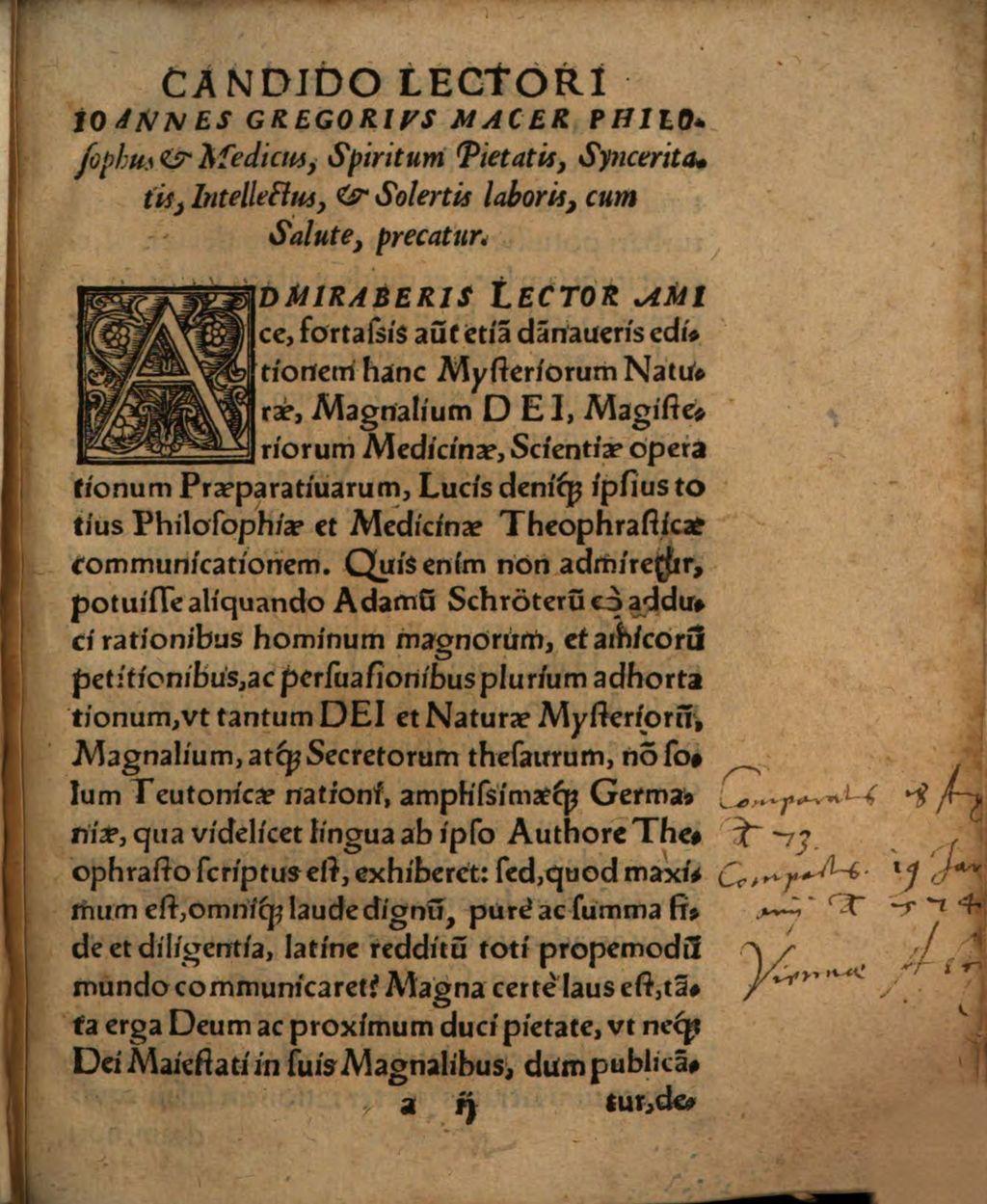 Cover of Archidoxae Philippi Theophrasti Paracelsi Magni: Germani Philosophi & Medici Sollertißimi, ac Mysteriorum naturae scrutatoris & Artificis absolutissimi. Libri X