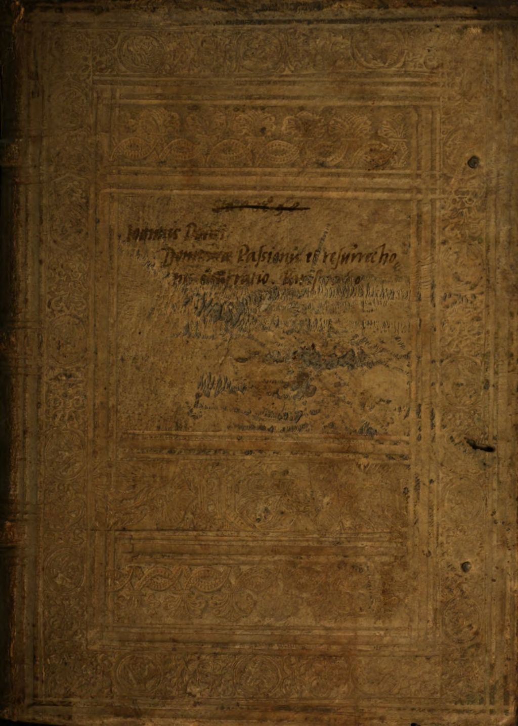 Cover of Ioannis Docaei Lavdvnens. Episcopi Dominicae Passionis Explicatio
