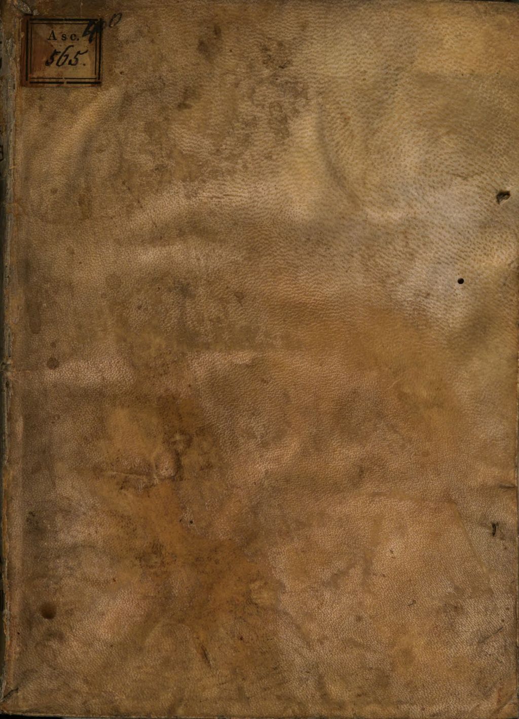 Cover of Liber decretorum sive constitutionum societatis sive Fraternitatis sive Trinitatis de subsidio