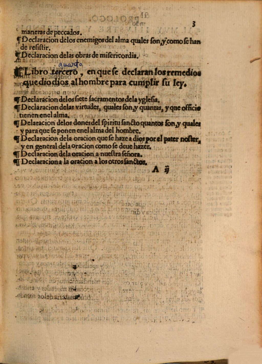 Cover of Lus del alma christiana contra la ceguedad y ygnorancia