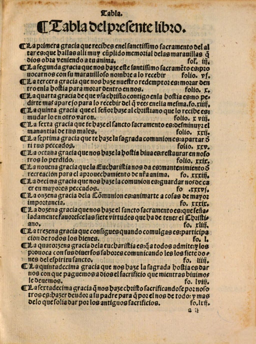 Cover of Gracioso Combite de las gracias del Sancto Sacramento del Altar
