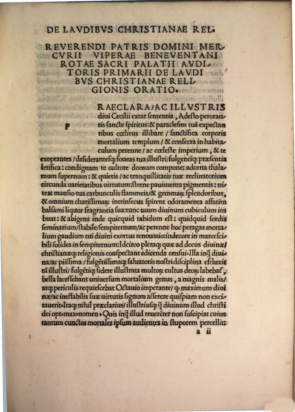 Cover of Orationes