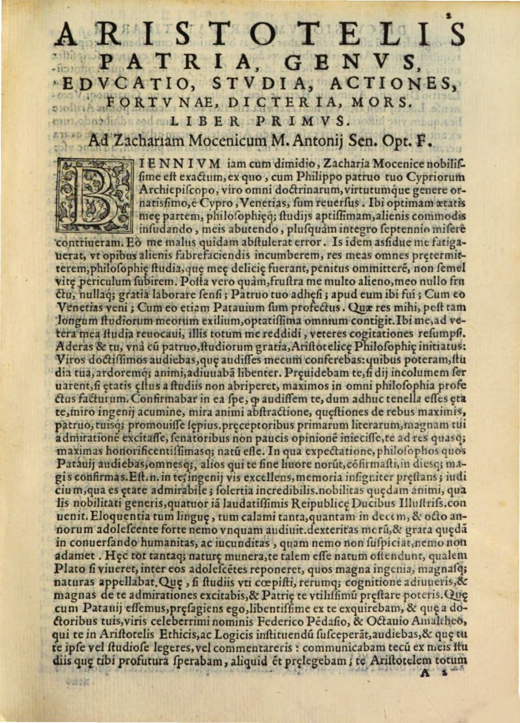 Cover of Discussionum peripateticarum libri 13