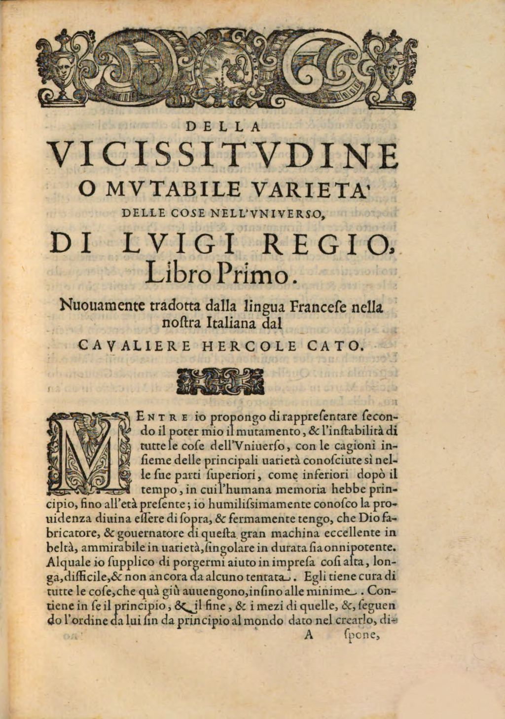 Cover of La Vicissitudine