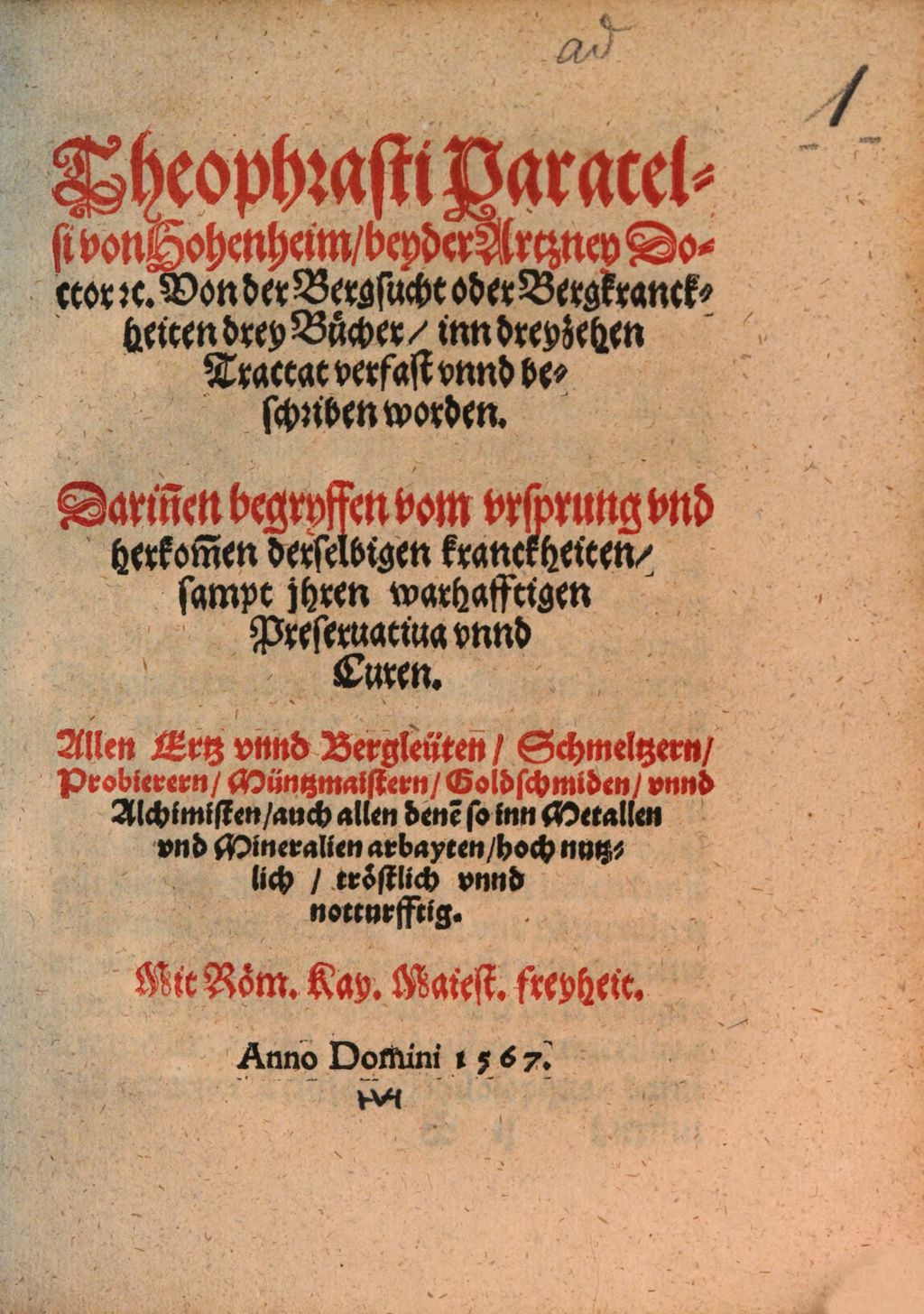 Cover of Von der Bergsucht oder Bergkrankheiten drey Bücher