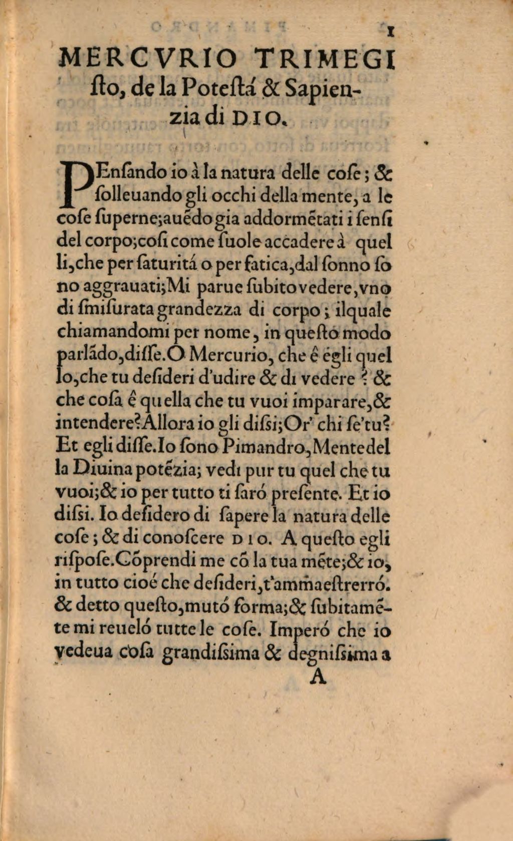 Cover of Il Pimandro