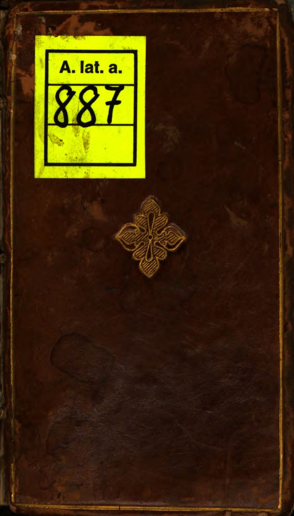Cover of Marci Manilii Poetae Clariss. Astronomicon Ad Caesarem Avgvstvm