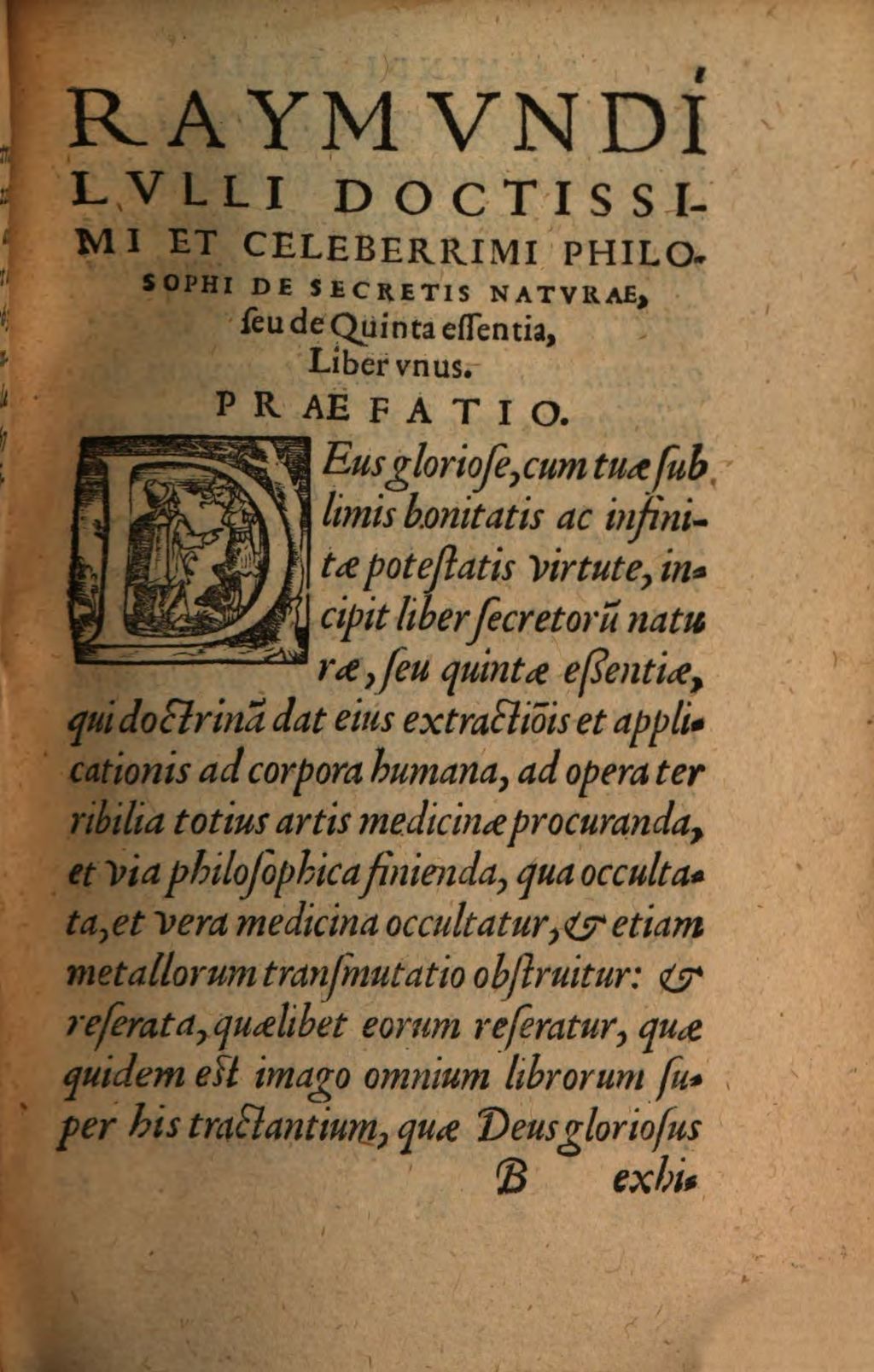 Cover of De secretis naturae