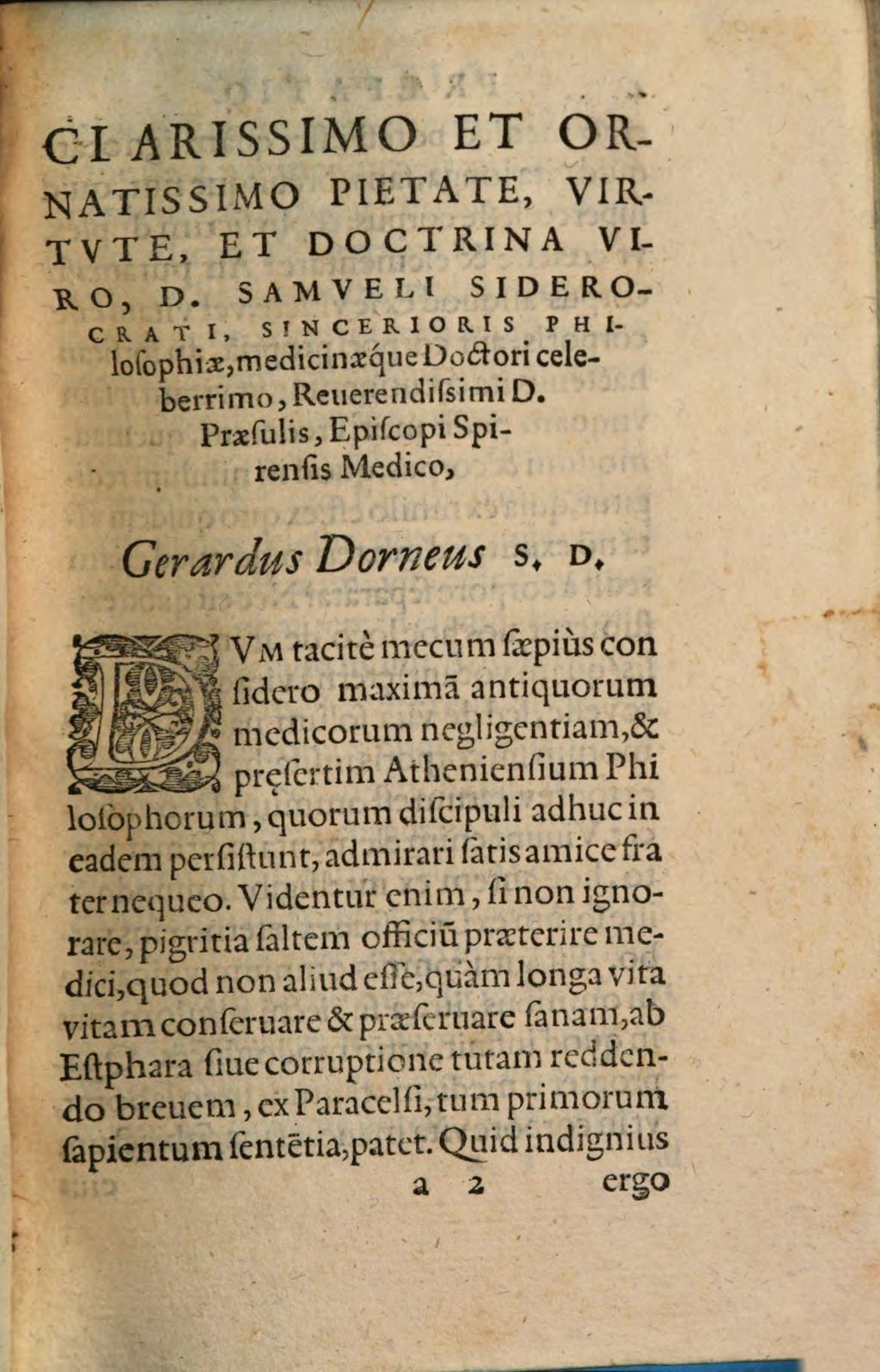 Cover of Theophrasti Paracelsi Libri V De Vita longa, brevi, & sana. Deq[ue] Triplici corpore