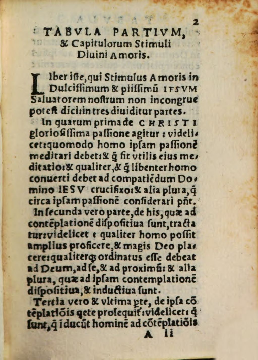 Cover of Stimulus divini amoris