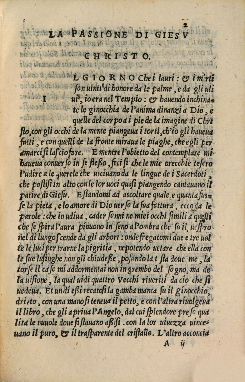 Cover of La passione di Giesu