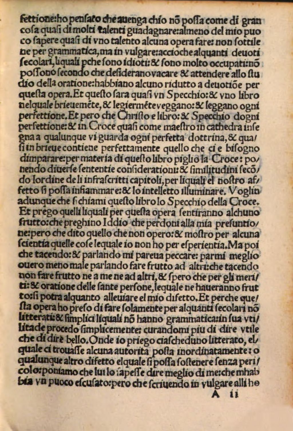 Cover of Libro chiamato Specchio di croce
