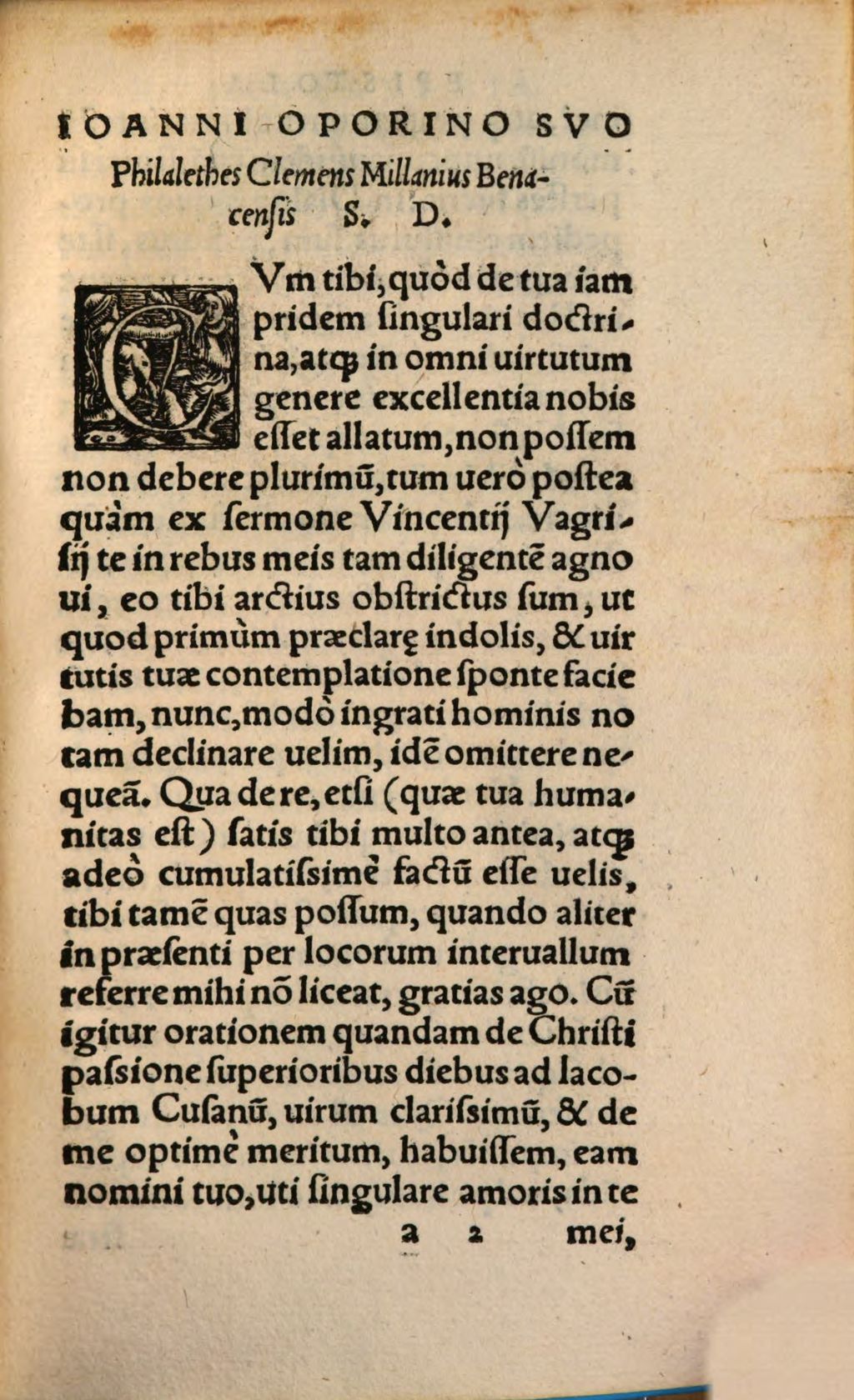Cover of De Christi Jesu Passione, deque illius fructu oratio