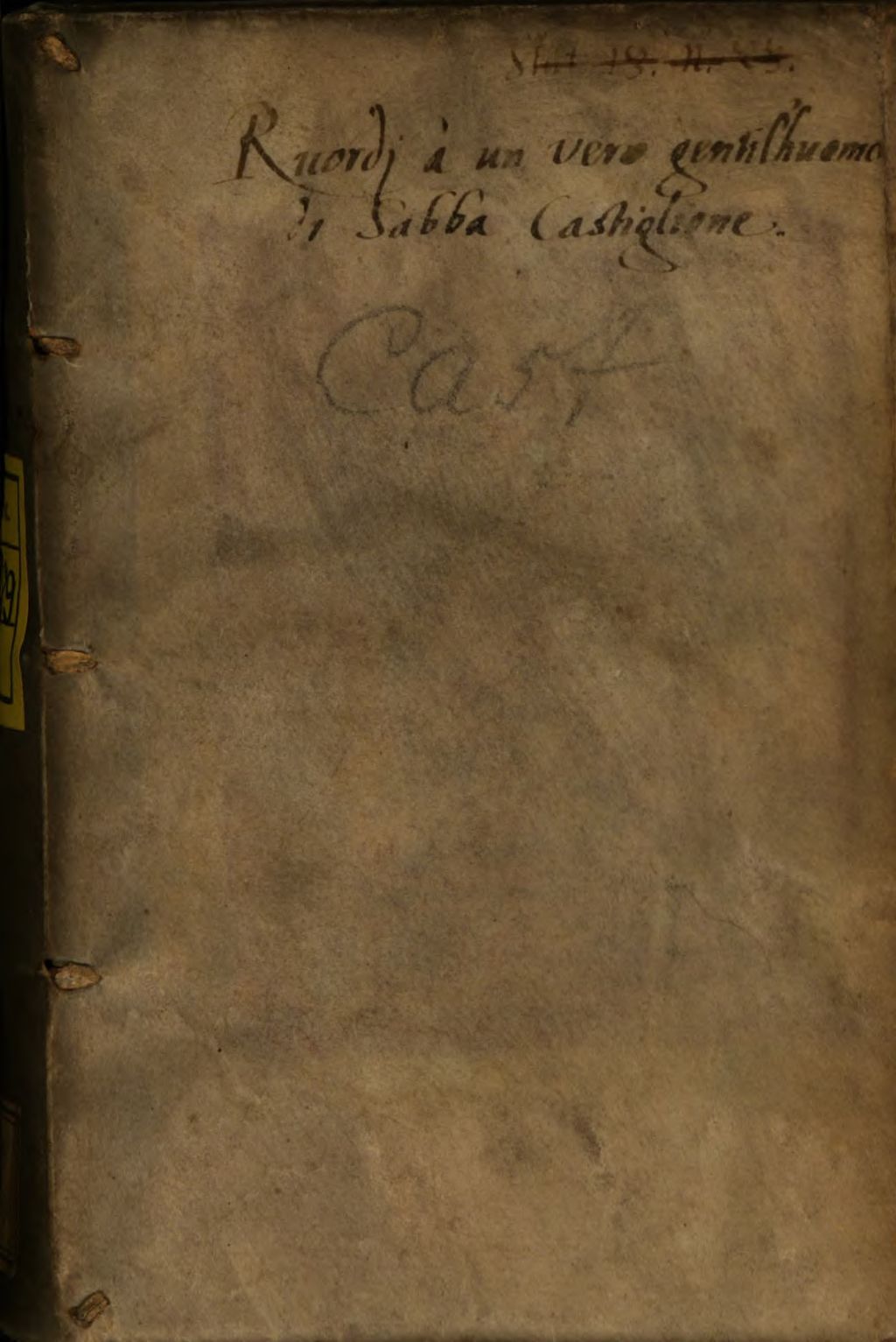 Cover of Ricordi