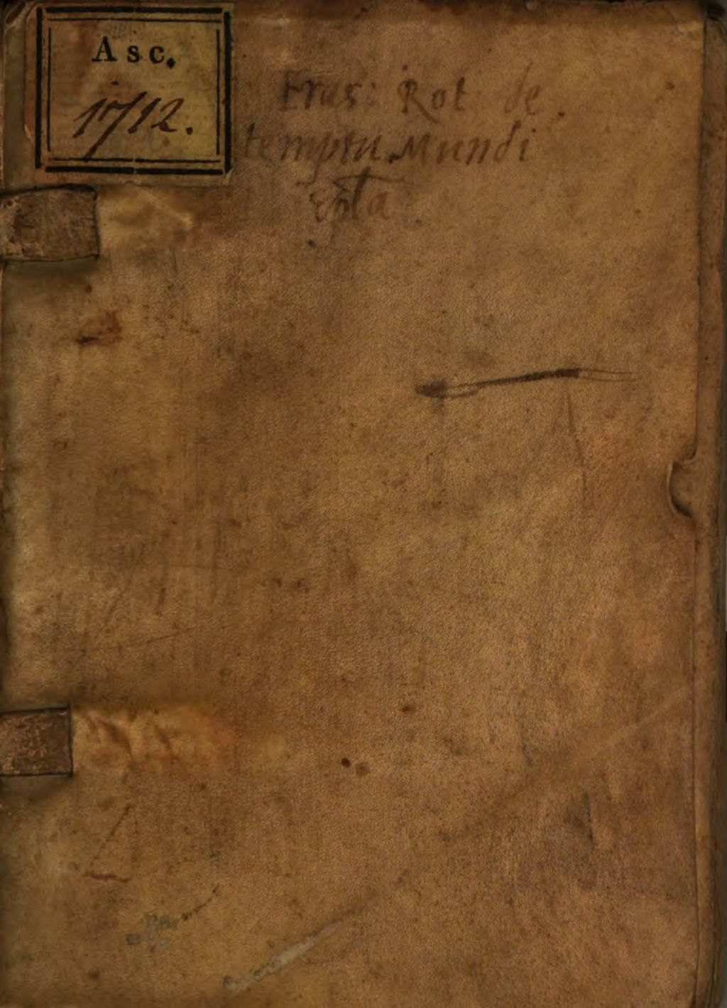 Cover of Epistola de contemptu mundi