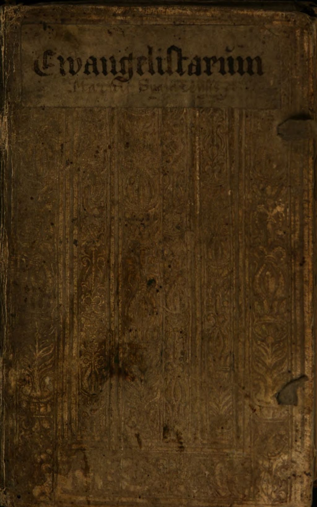 Cover of Evangelistarivm M. Maruli Spalaten[sis]