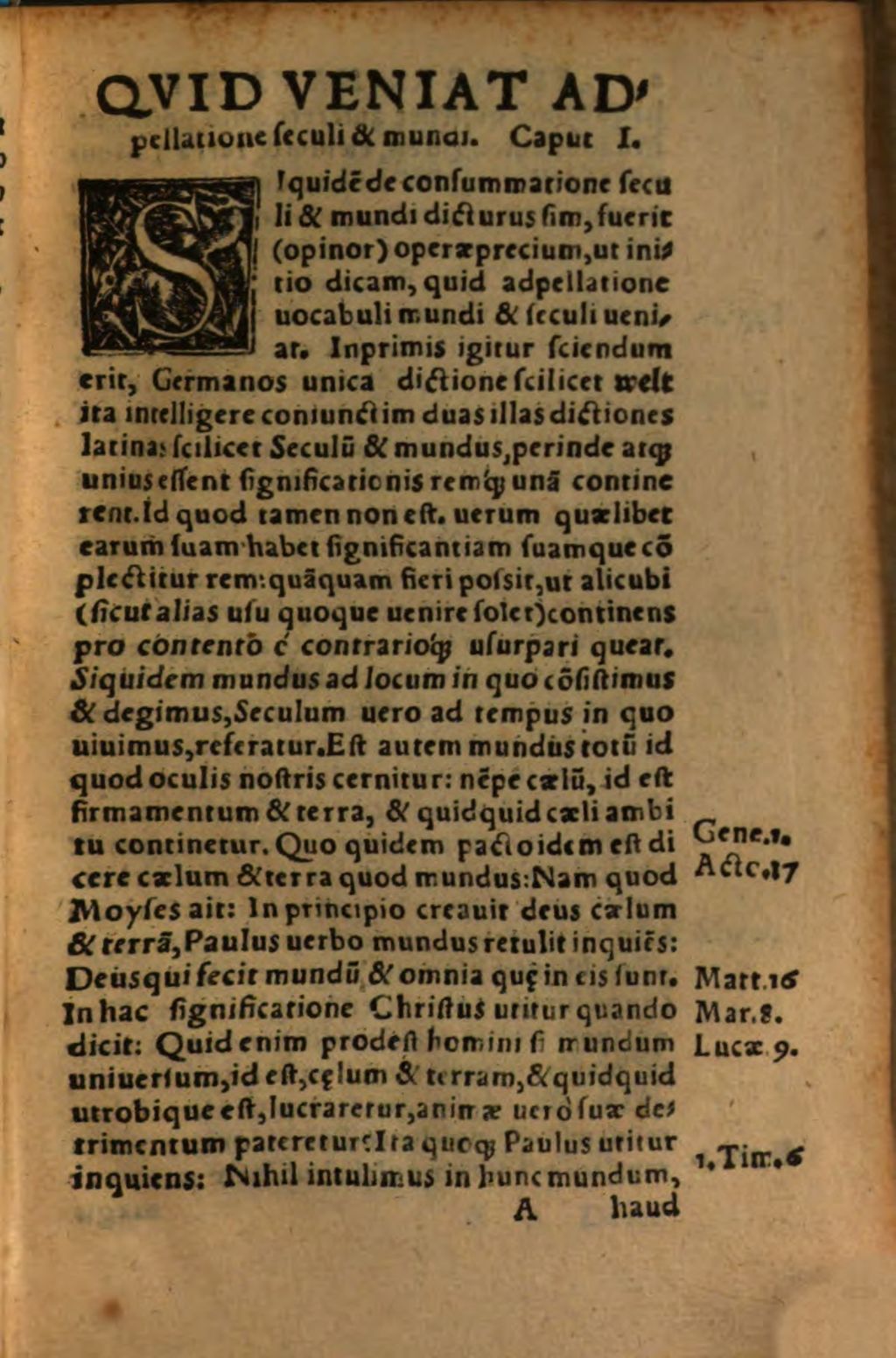 Cover of Reverendiss. in Christo patris & Domini, Domini Frederici Nauseae Blancicampiani, Episcopi Viennensis, de Consummatione seculi, Libri IIII
