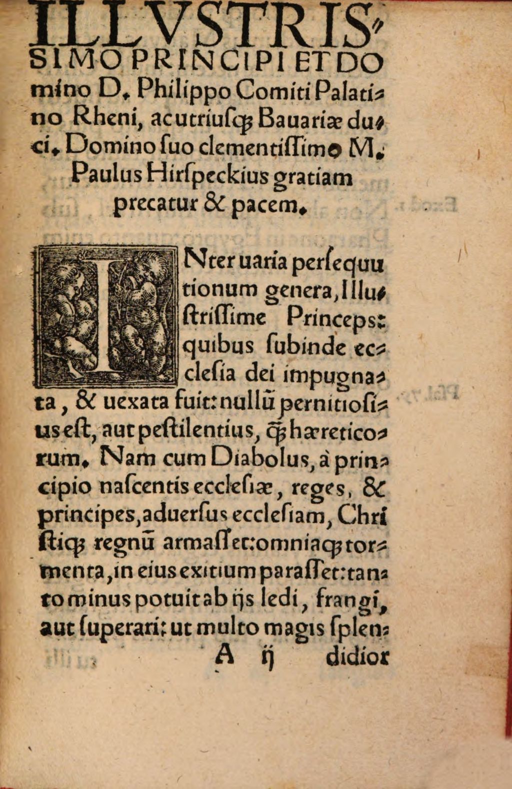 Cover of Ad Illvstrissimvm Principem, & Dominum Philippum, Comitem palatinum Rheni, ac utriusq[ue] Bauariae Ducem: Psalmi decimi ex orthodoxis patribus pro Victoria ecclesiae enarrati