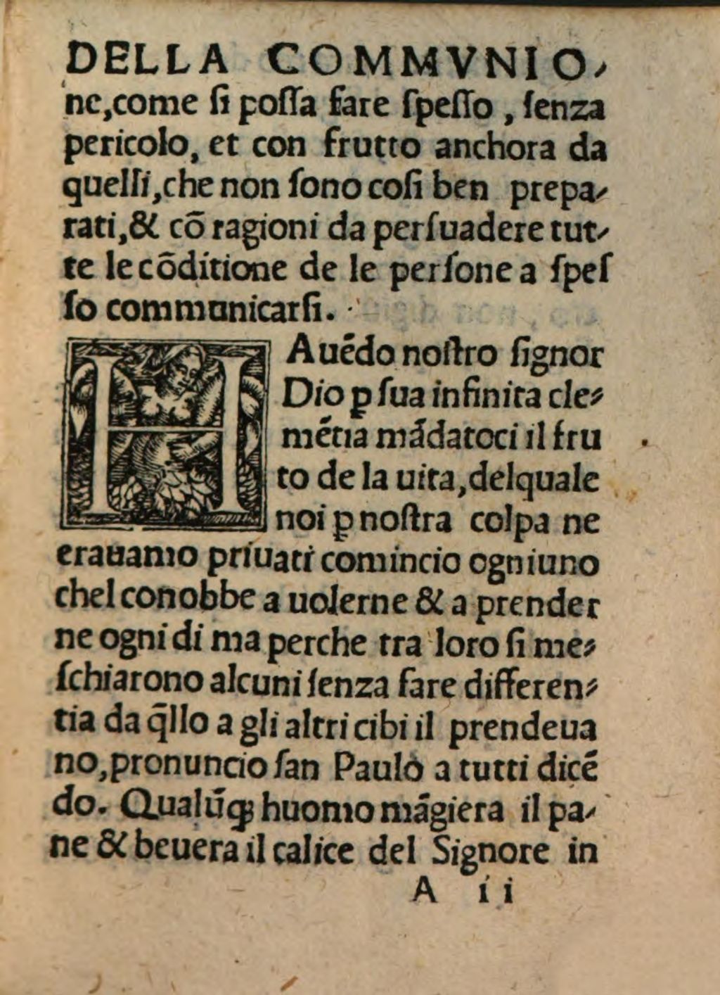 Cover of Della Sanctissima Communione
