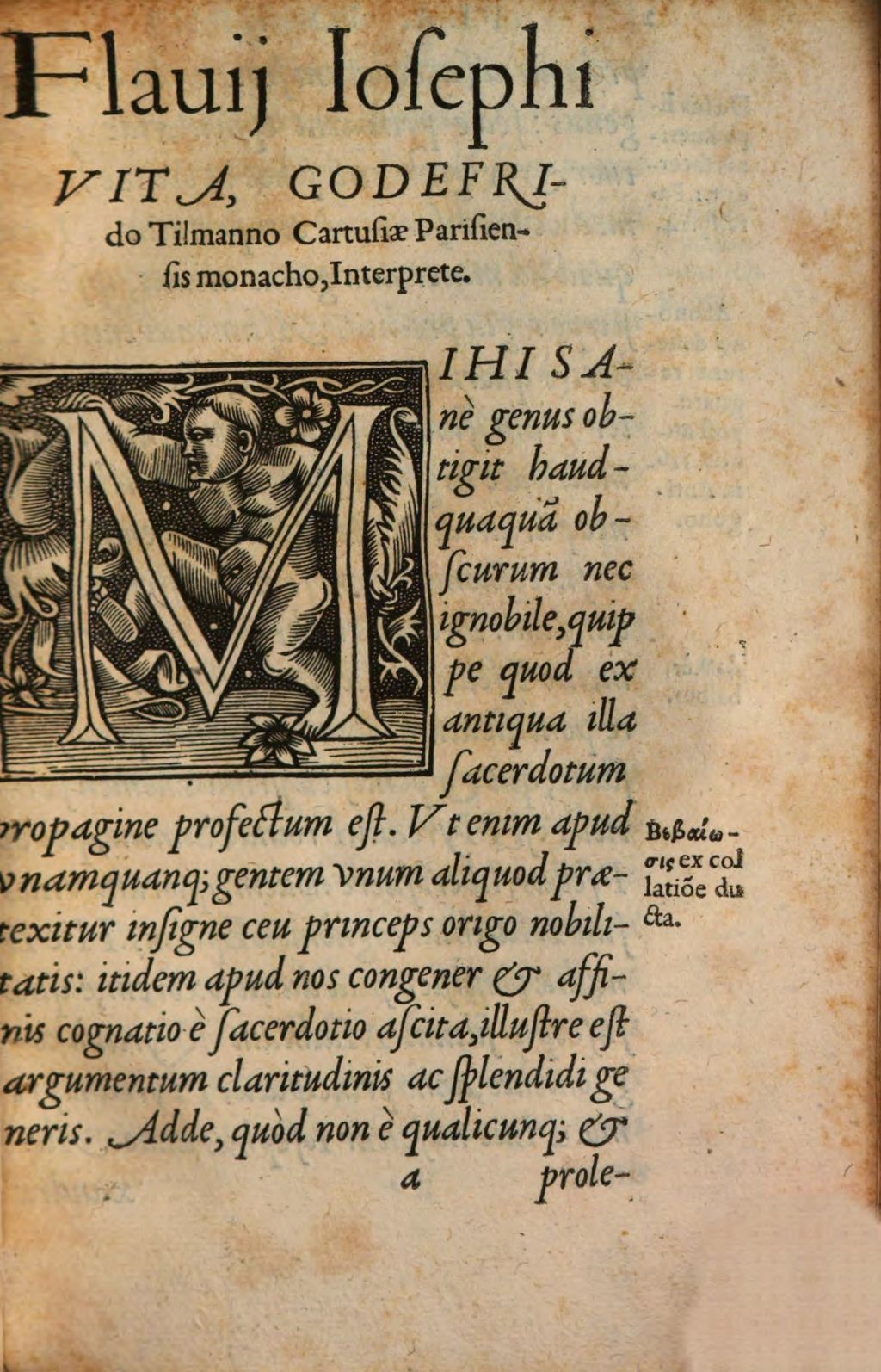 Cover of Vita Flavii Josephi