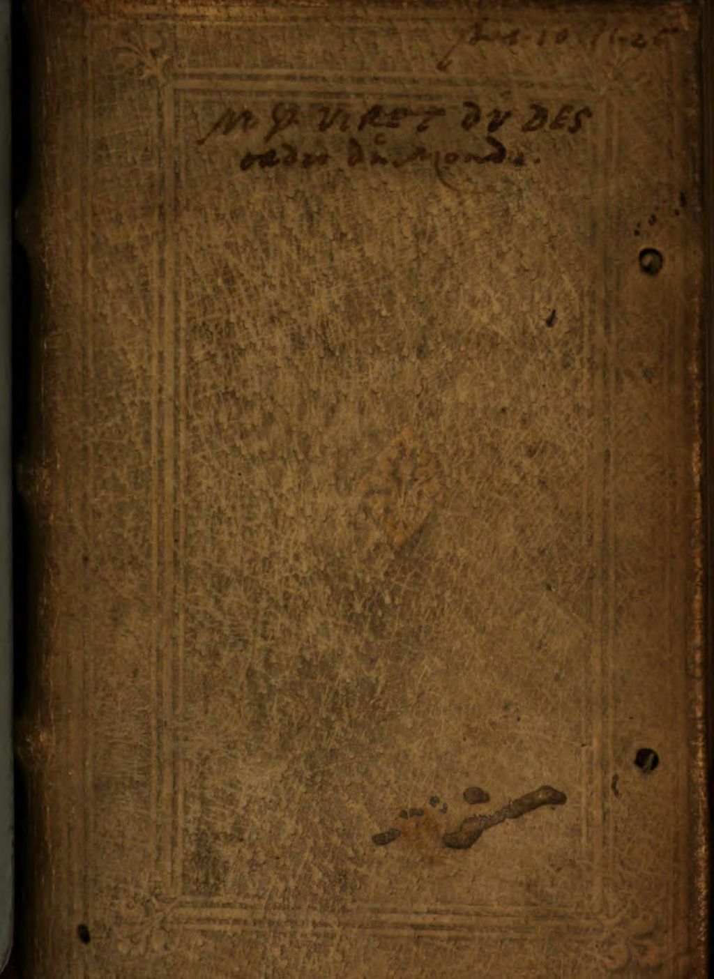 Cover of Dialogves Dv Desordre Qvi Est A Present Av Monde, Et des causes d'iceluy, & du moyen pour y remedier: desquelz l'ordre & le tiltre sensuit