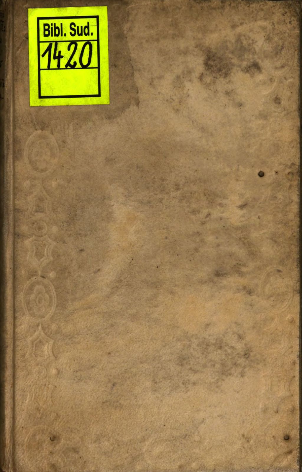 Cover of De Natura Rerum, IX Bücher. Ph. Theophrasti von Hohenheim, genant Paracelsi