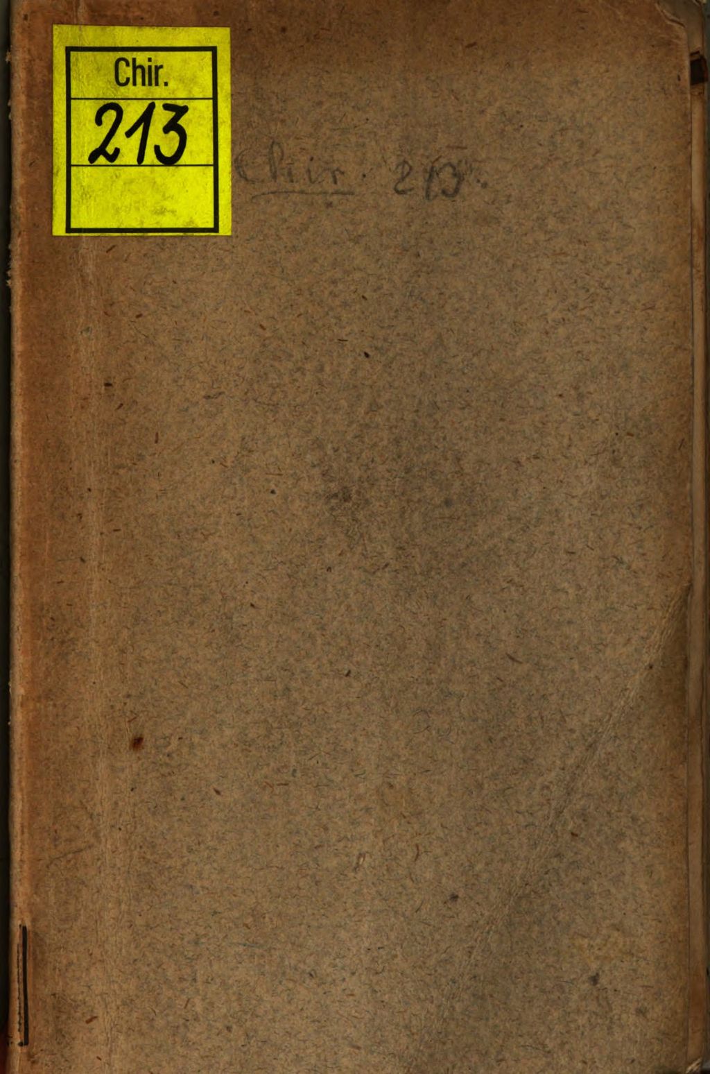 Cover of D. Theophrasti Paracelsi Chirurgia Vulnerum, cum recentium, tum veterum, ocultorum [!] & manifestorum Ulcerum, &c