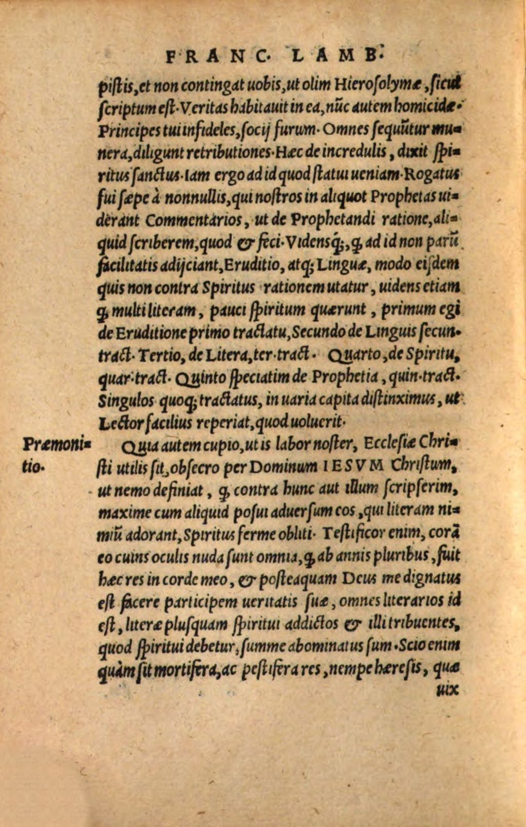 Cover of Commentarii de prophetia