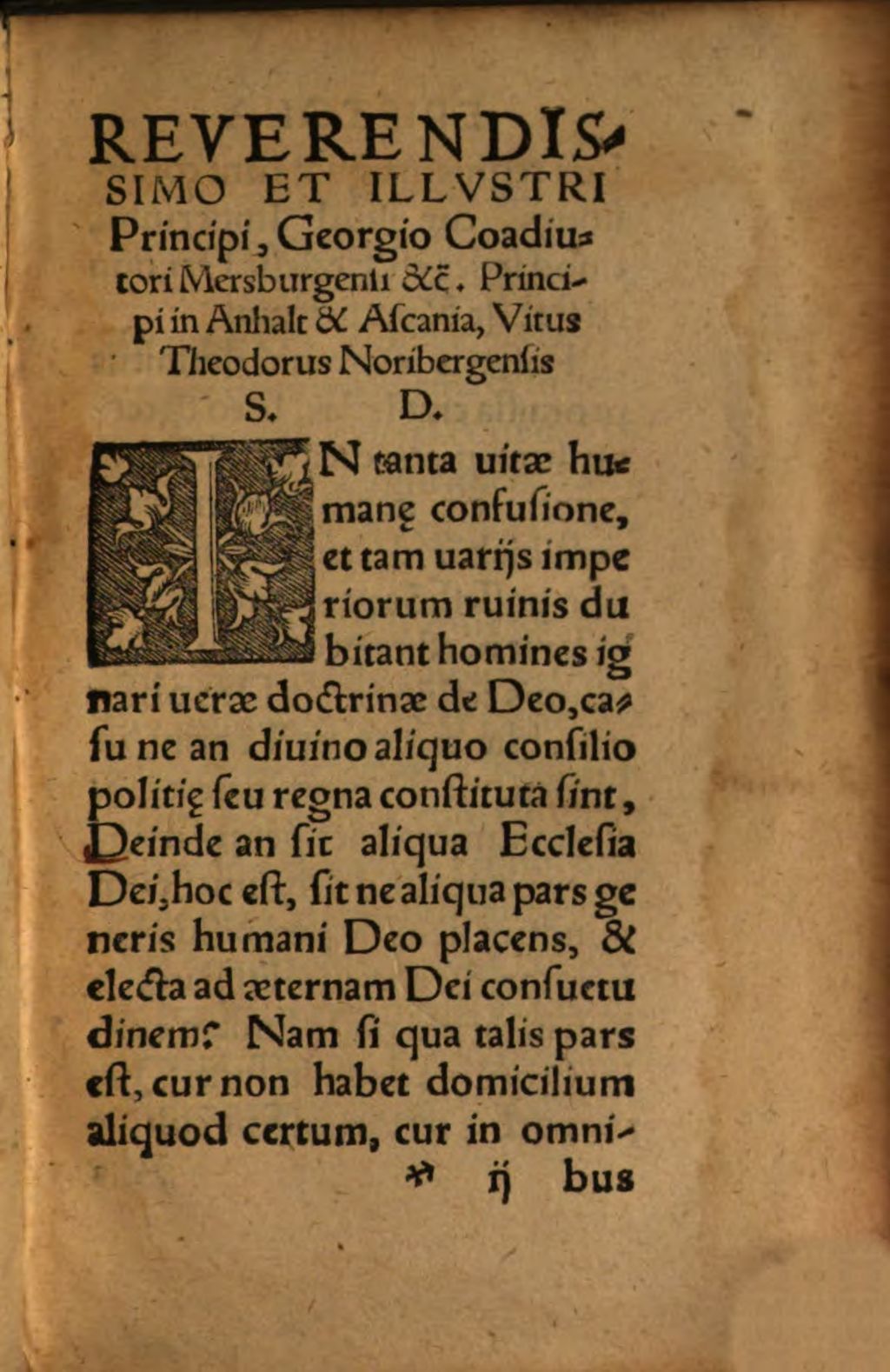 Cover of In Hoseam Prophetam Reverendi D. Martini Lutheri Doctoris Theologiae Enarratio