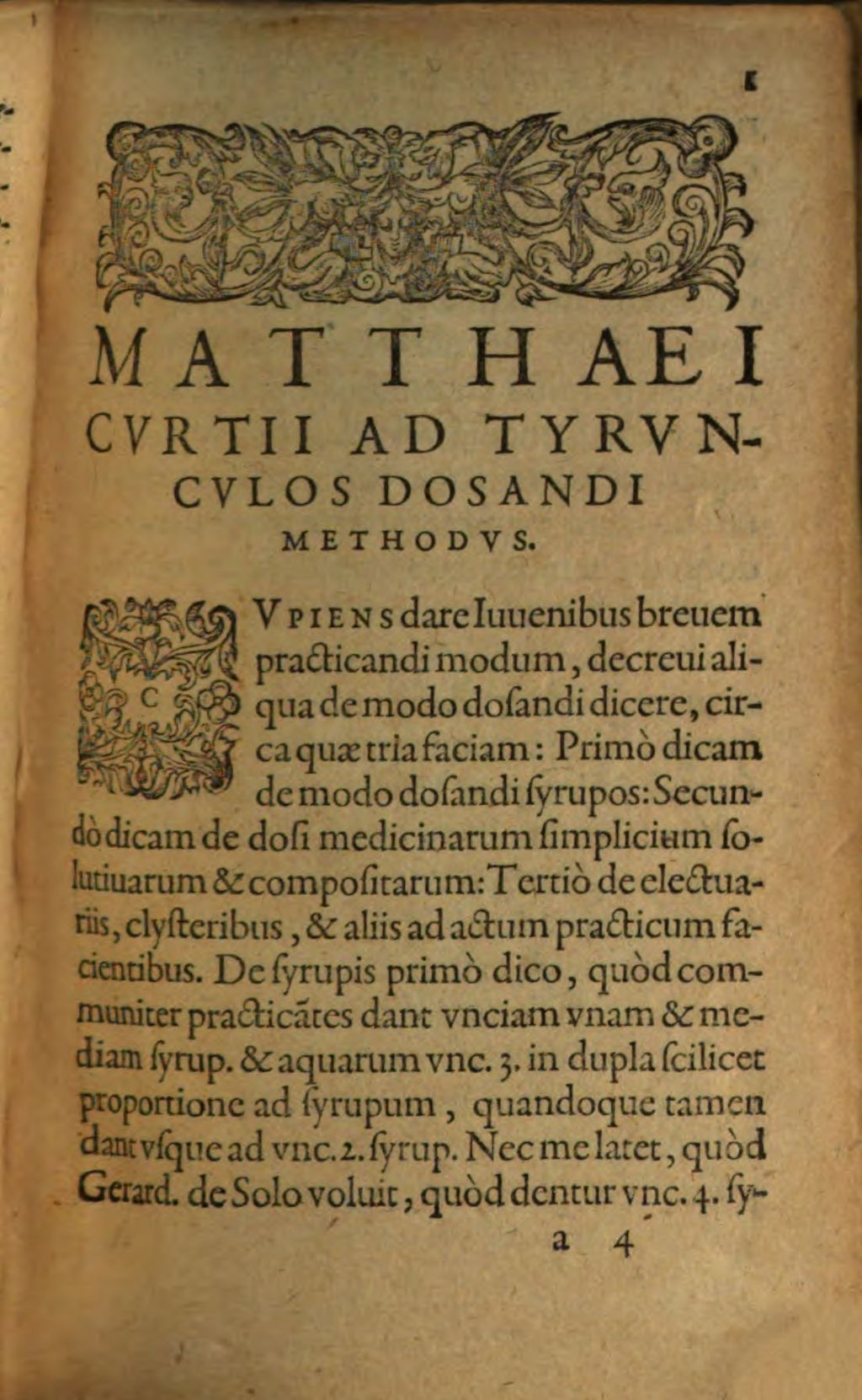 Cover of De Medicamentorum Simplicium Gradibus Et Compositionibus, Opus Novum, Physicum partim & Medicum, partim etiam Chymicum, in quinque Libros digestum, authoris incerti