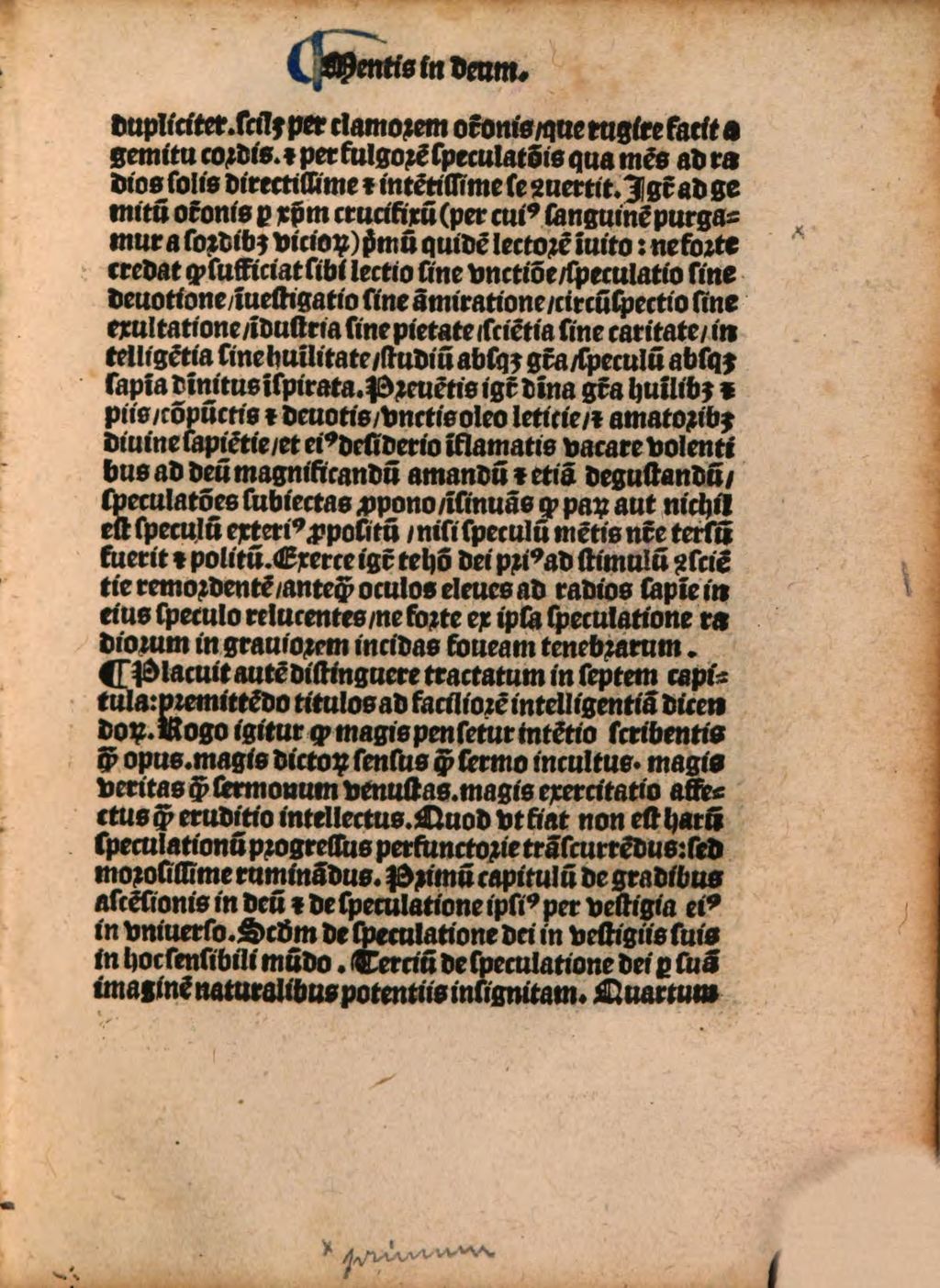 Cover of Itinerarium mentis in Deum