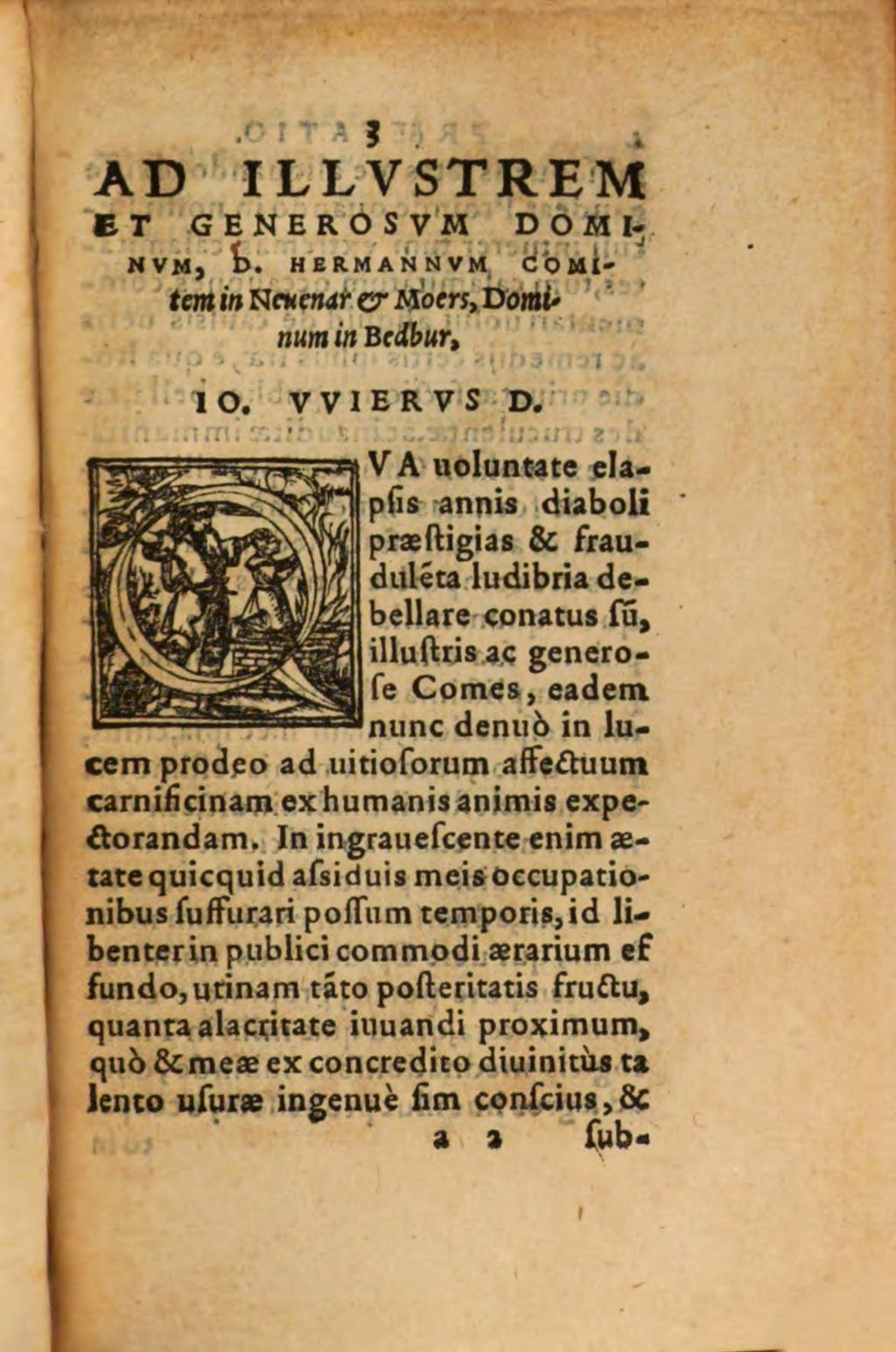 Cover of Ioannis Wieri De Ira Morbo, eiusdem curatione Philosophica, Medica & Theologica, Liber