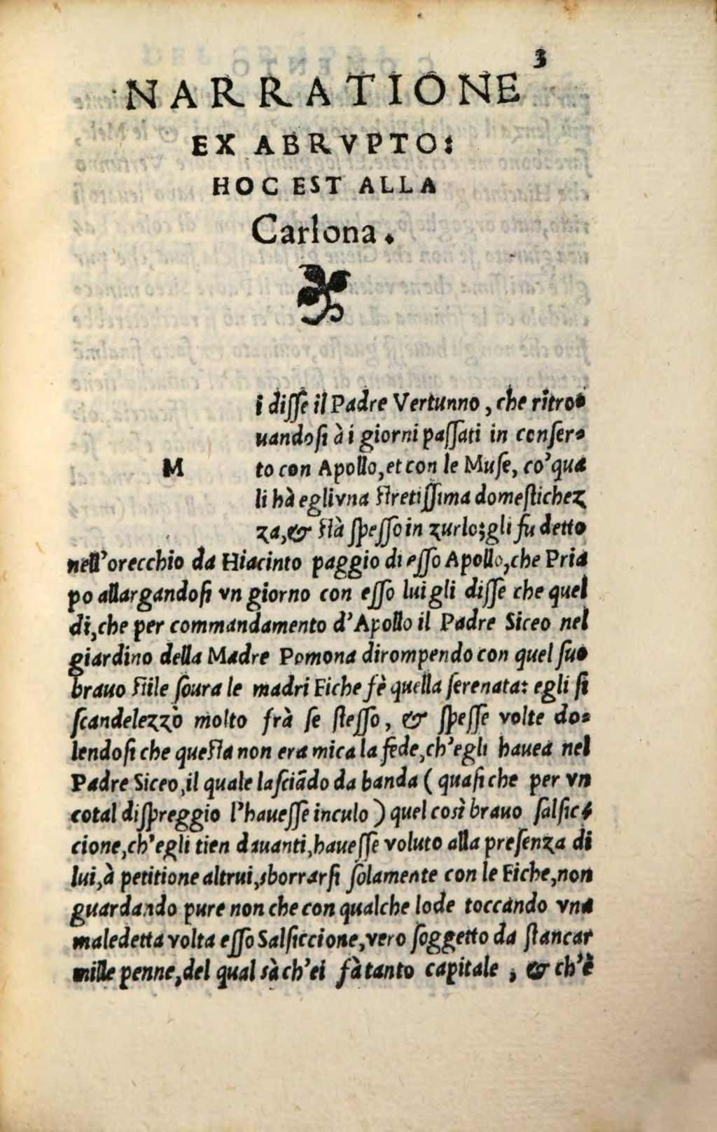 Cover of Comento del Grappa nella Canzone del firenzuola in Lode della falsiccia