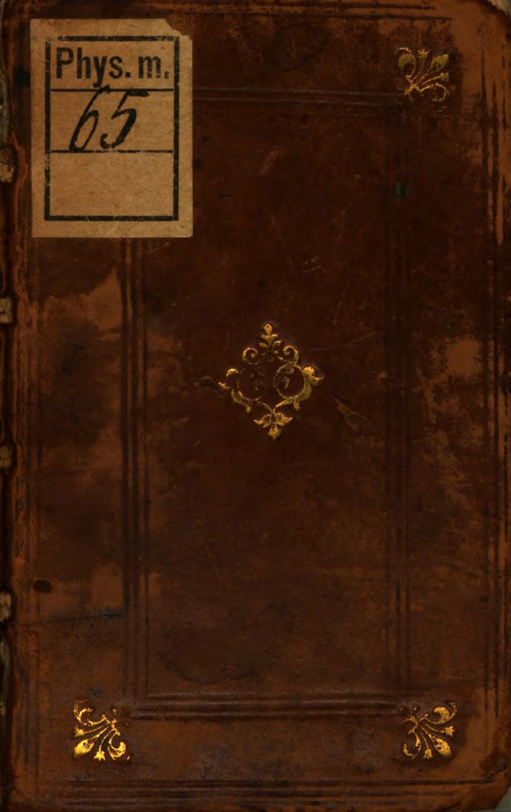 Cover of Hieronymi Fracastorii Veron. Liber Vnvs, De Sympathia et Antipathia reru[m]