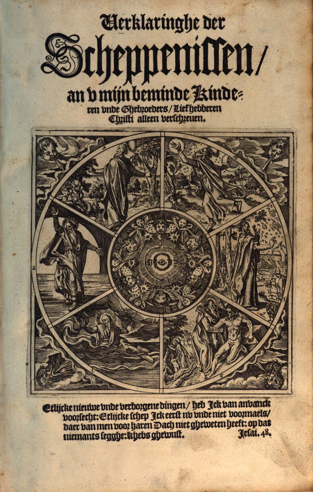Cover of Verklaringhe der Scheppenissen
