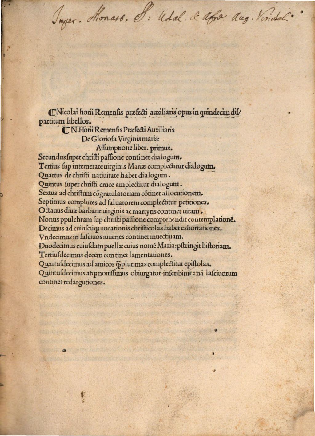 Cover of Opus in 15 dispartitum libellos