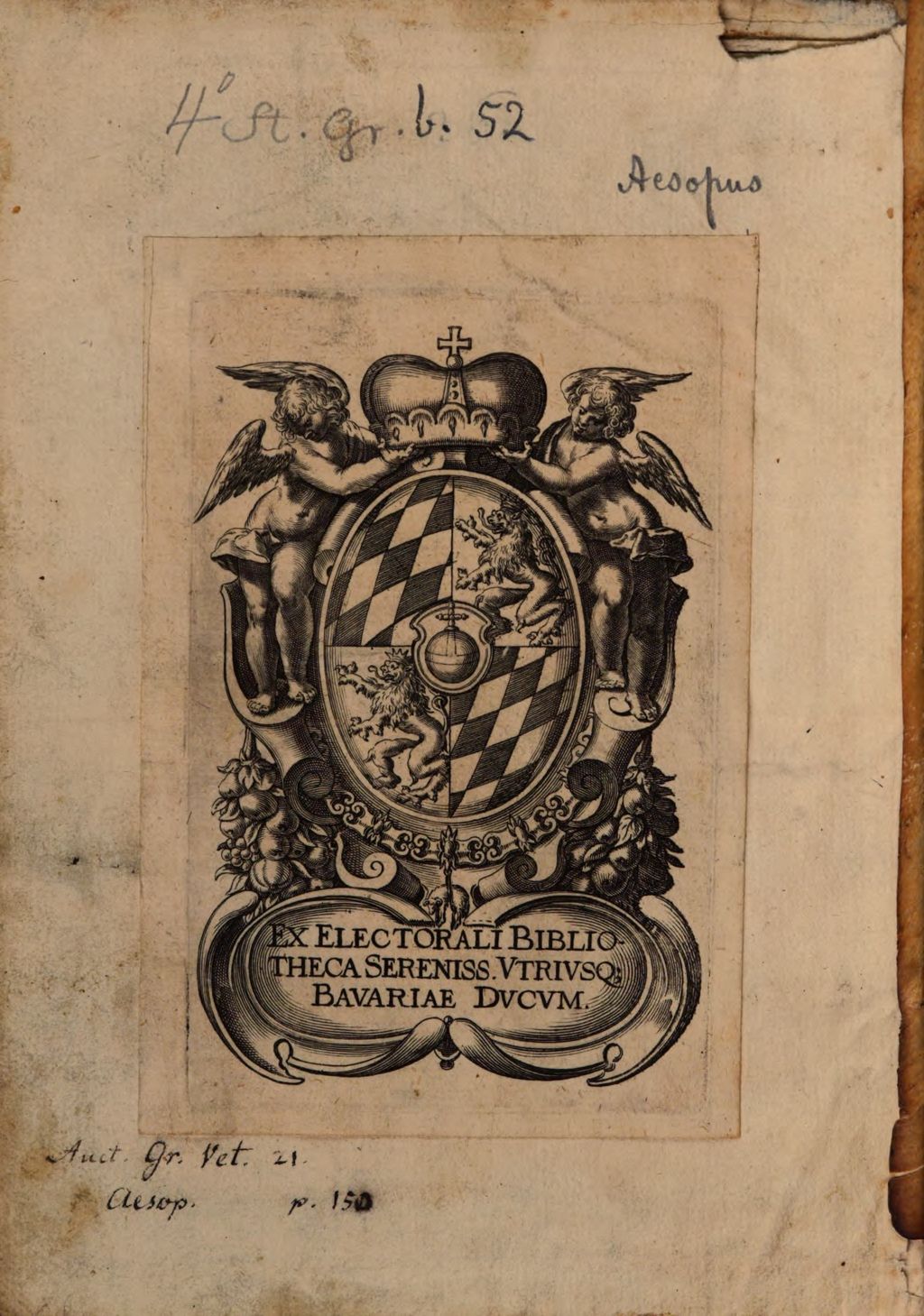 Cover of Esopet en françoys