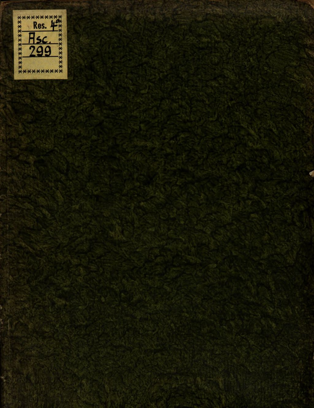 Cover of Erasmi Roterodami Paraclesis Teütscht wie ein teürberlich vnaussprechlich schatz vnd kleynet sey das Euangelium vnnd heilig wort Gottes