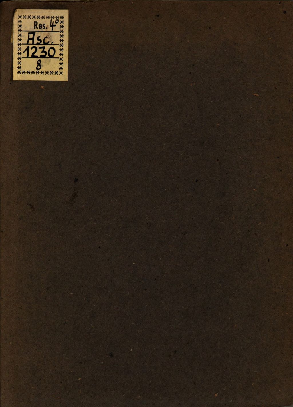 Cover of Oratio ad Crucifixum noviter composita