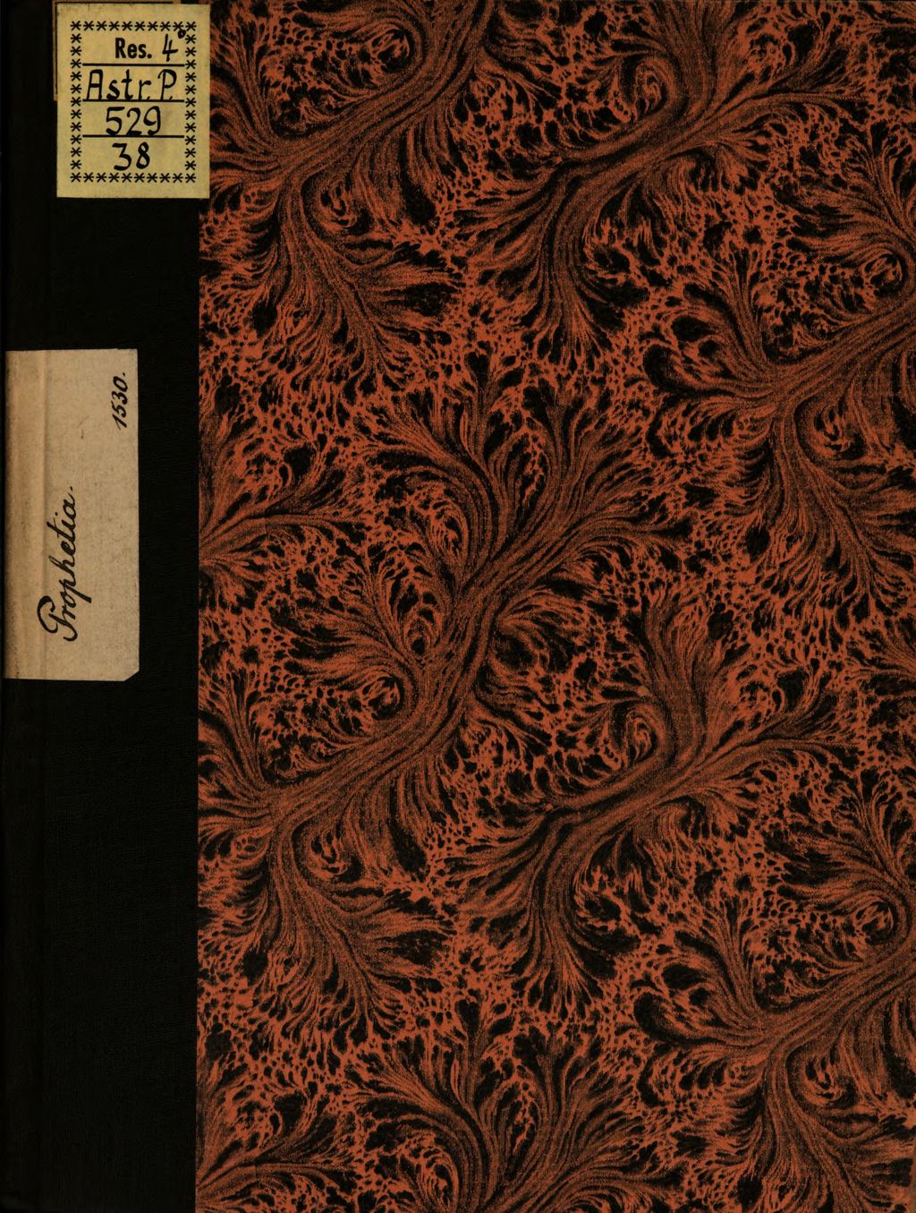Cover of Prophetia novamente trovata nele parte de Levante
