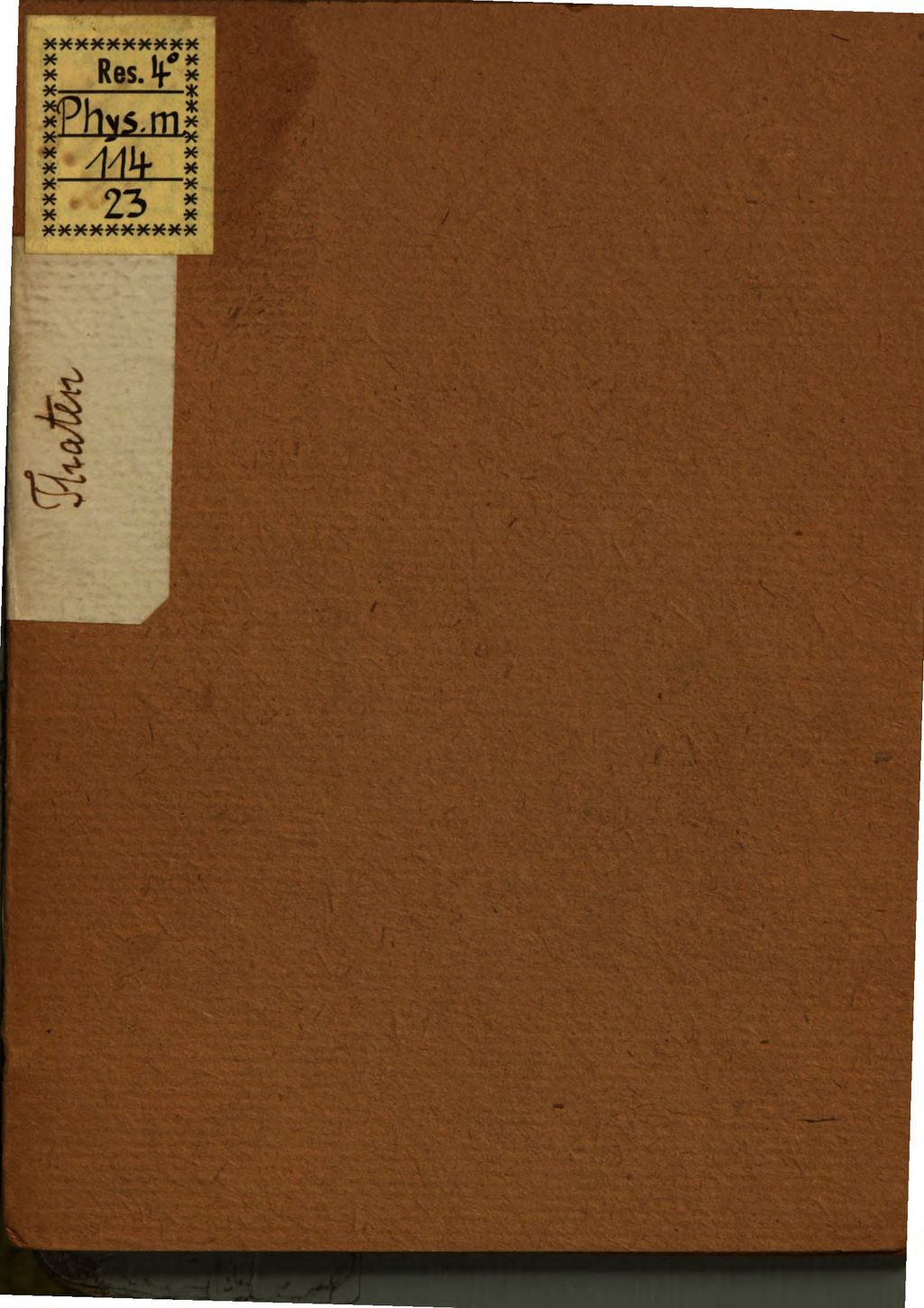Cover of Warhafftige vnnd Erschreckliche Thatten vn[d] handlungen der Lxiij. Hexen vnnd Vnholden, so zu Wisenstaig, mit dem Brandt gericht worden seindt