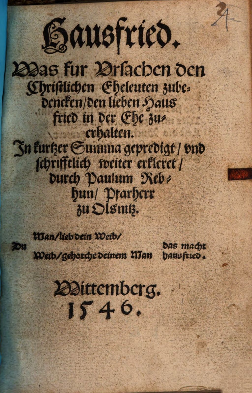 Cover of Hausfried