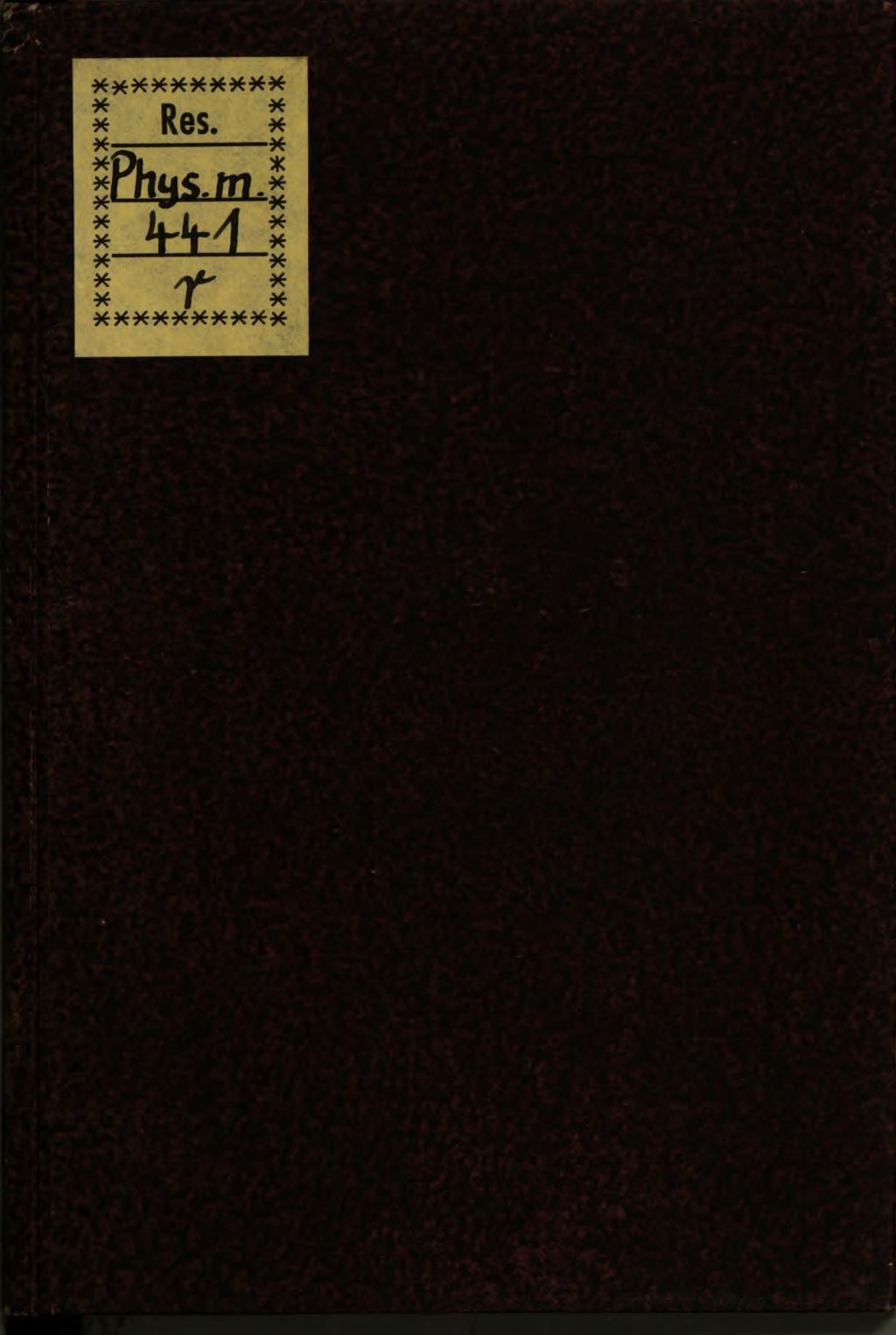 Cover of Prognosticon Boctor Josephs Grunpeck werend vom XXXII. jar bis auff das vierzigst