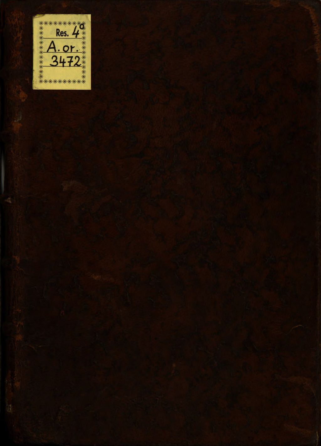 Cover of Ahvâl-i gazavât der diyâr-i Bosnâ
