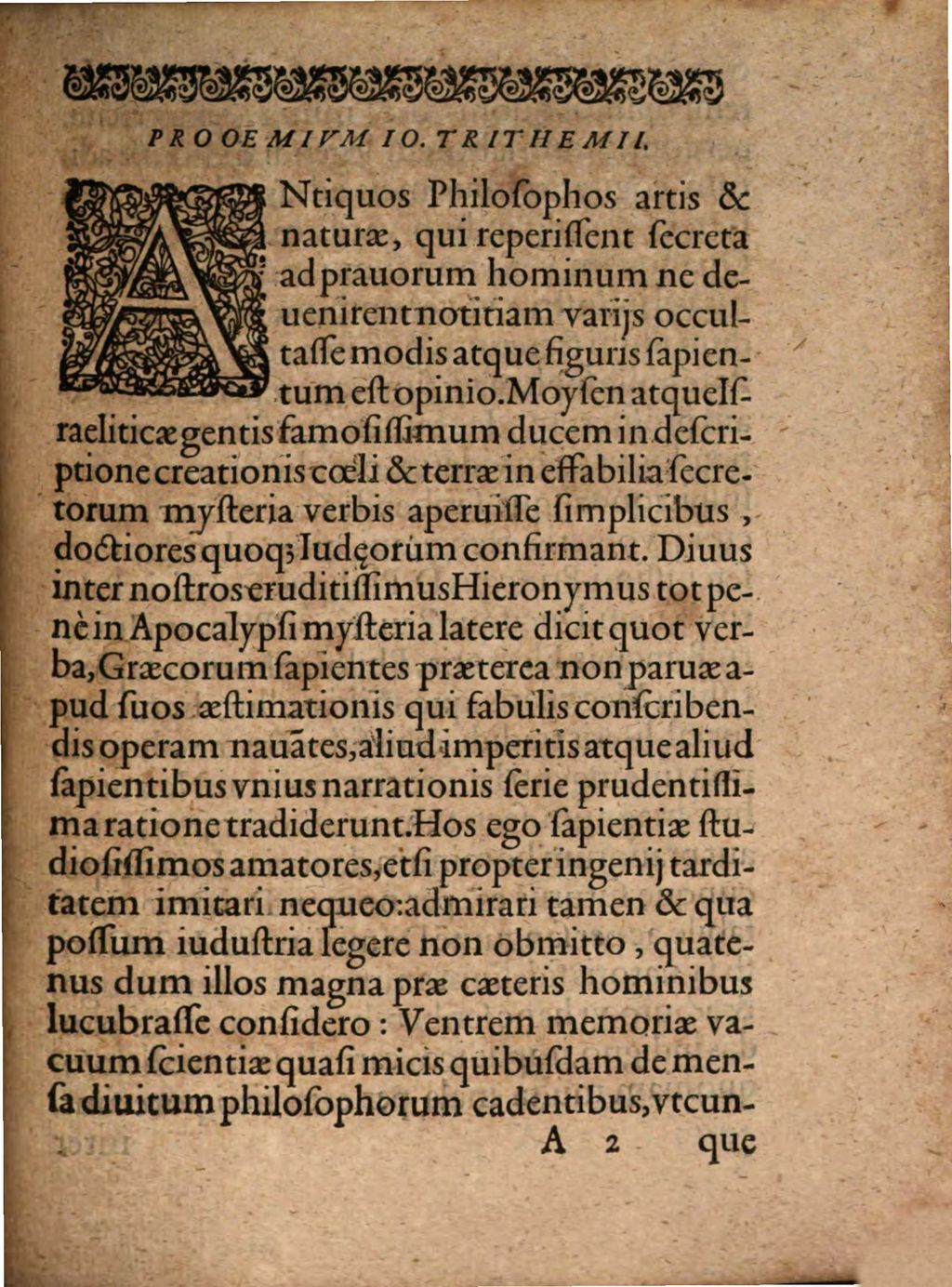 Cover of Clavis Steganographiae Joannis Trithemii Abbatis Spanheimensis