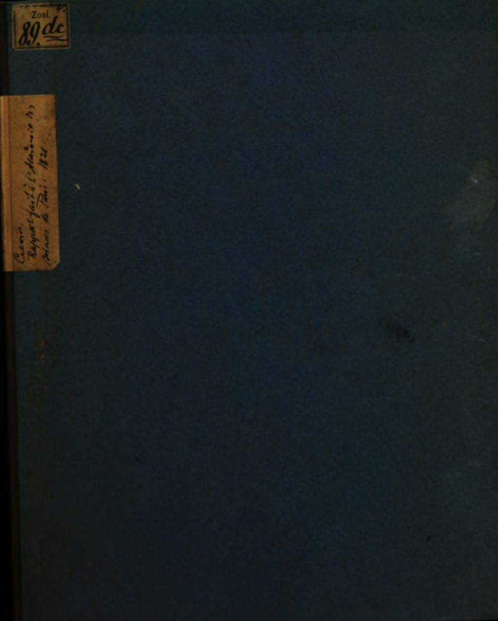 Cover of Rapport fait à l'Académie des Sciences de Paris ( séance du 19. Fevrier 1821)